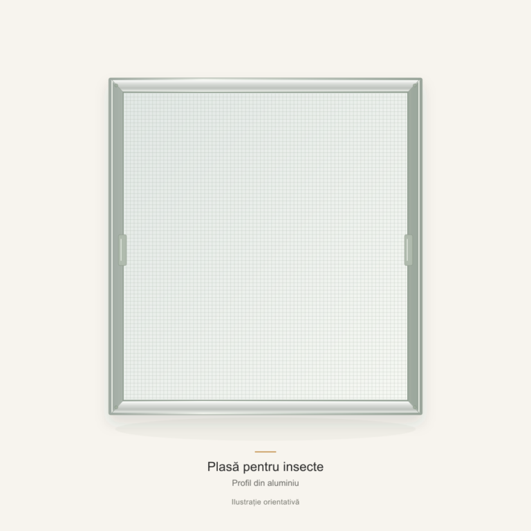 Ilustrație orientativă — Plase antiinsecte din aluminiu